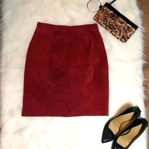 Gitano Leather Skirt